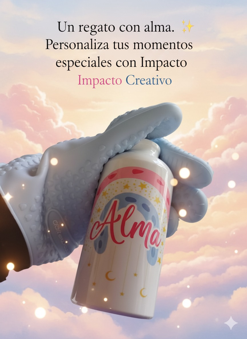 Botella de agua personalizada